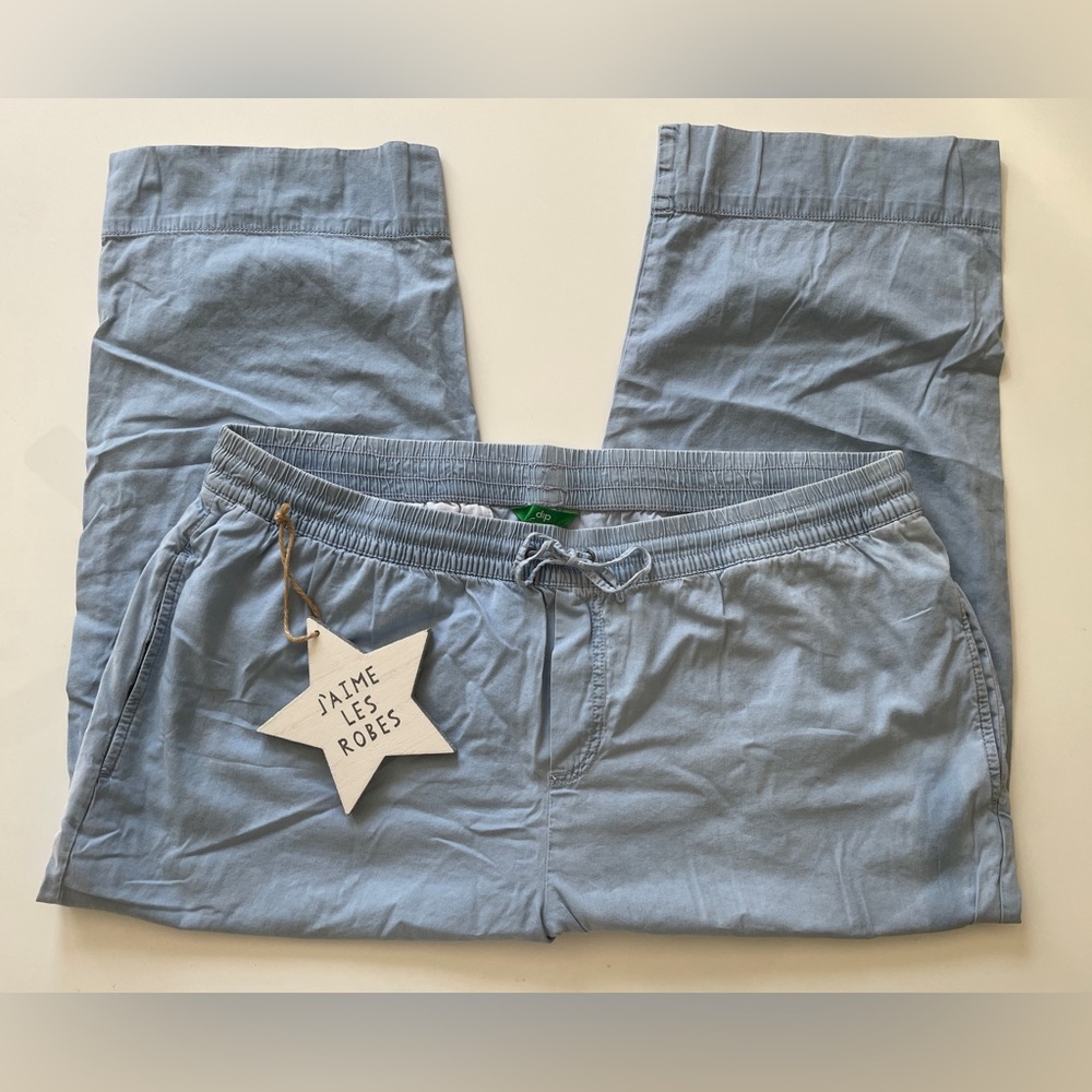 DIP Sky Blue Relaxed Trousers